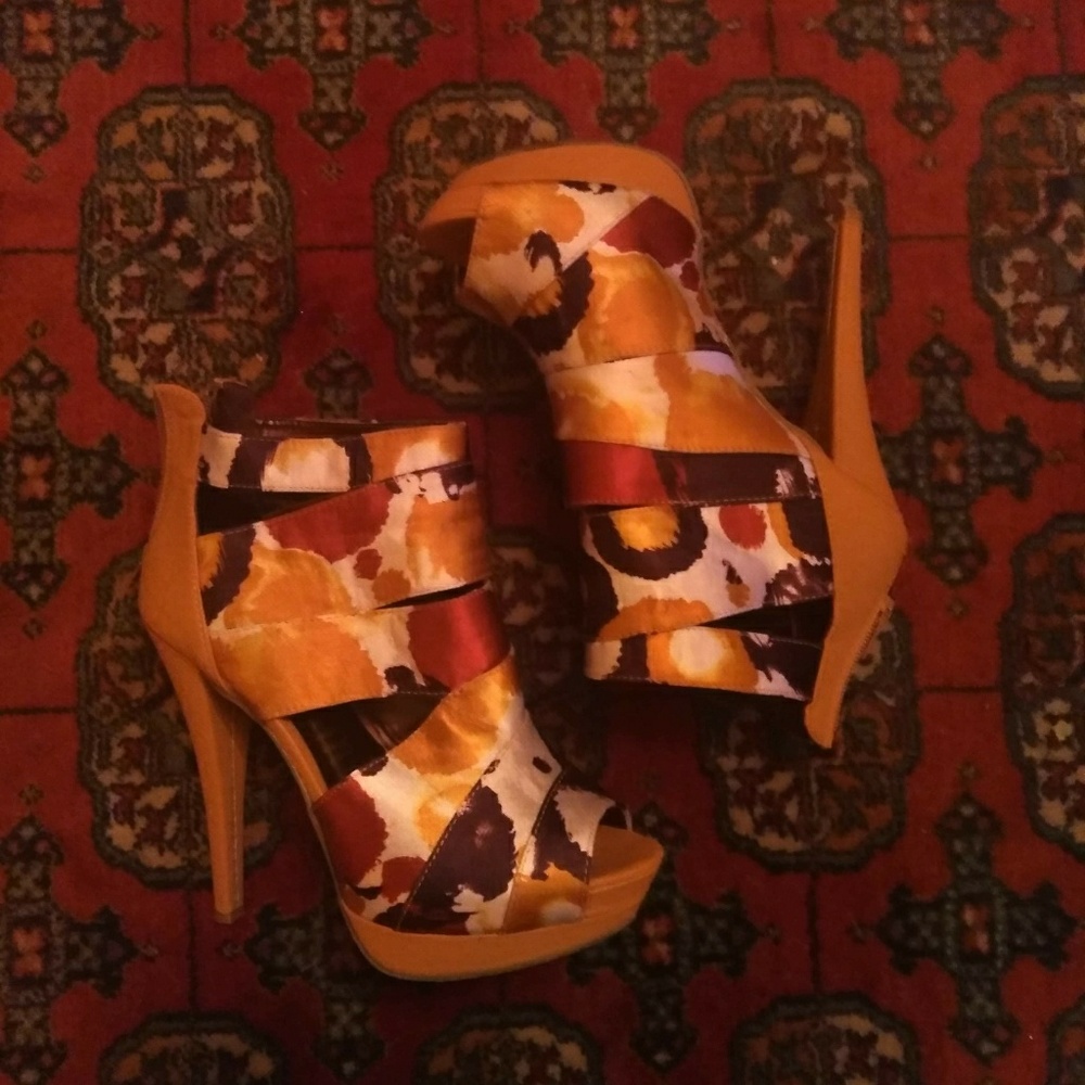 Womans Open Toe Heels